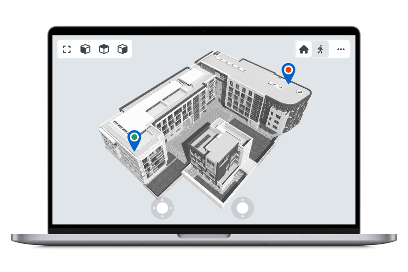 PlanRadar Feature - Plan & BIM View: place tickets on 2D drawings or in 3D BIM models