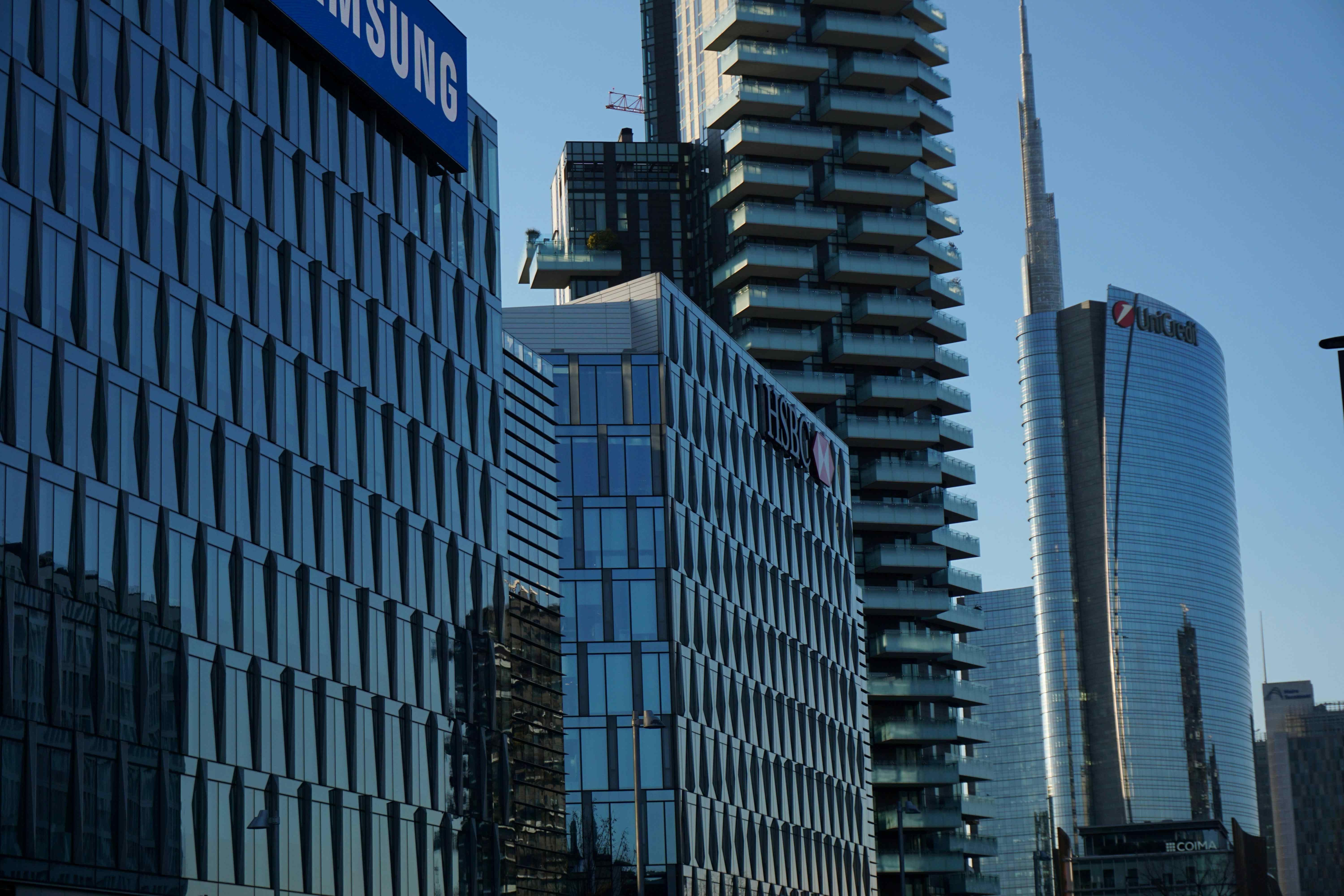 Palazzi a Milano Porta nuova