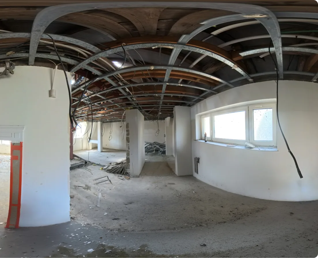 360° capture — corridor