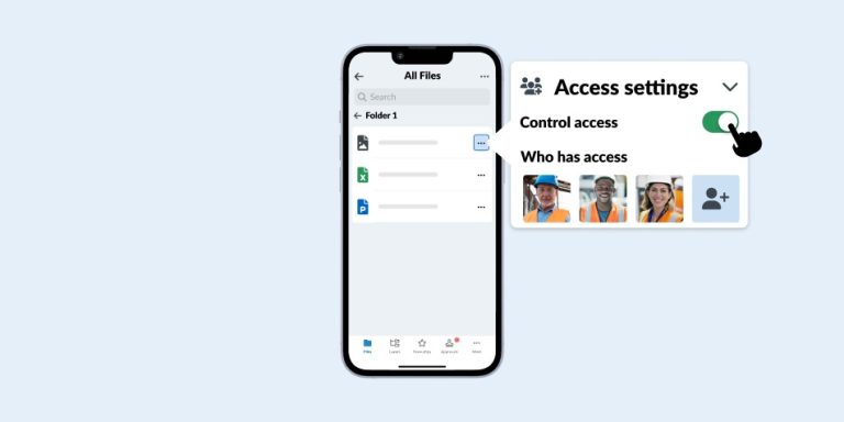 Document Management: Access Control on Mobile