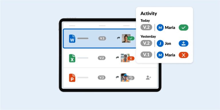 Document Management: Activity Log for Files and Folders
