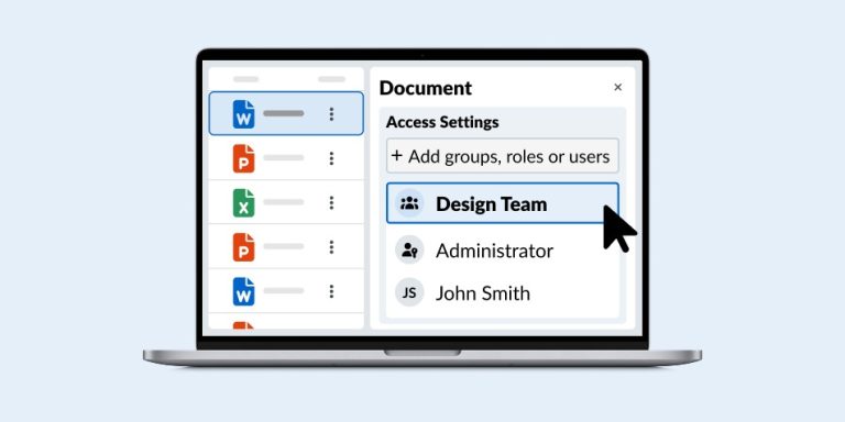 Document Management: Group-based Access Control