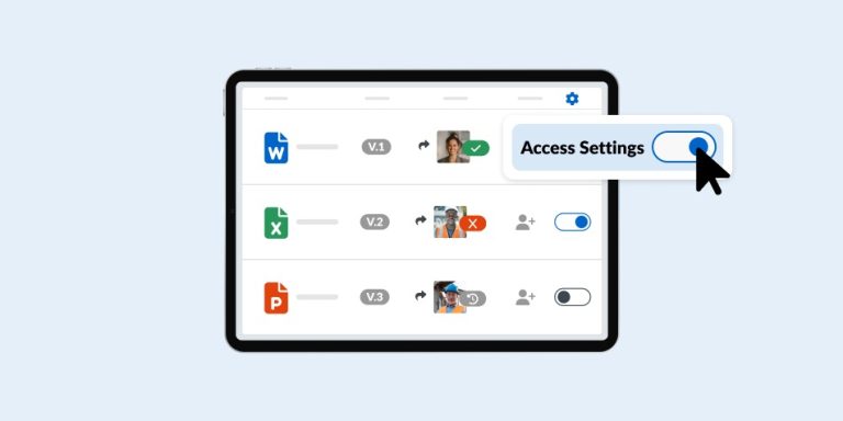 Document Management Update: Access Settings