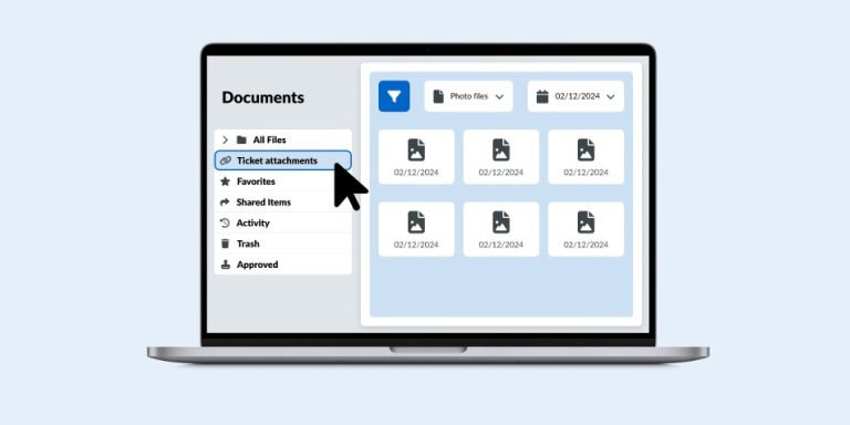 Document Management Update: Browse Ticket Attachments