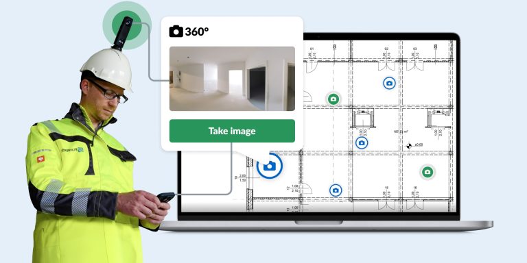 PlanRadar SiteView: High-quality 360° Still Images