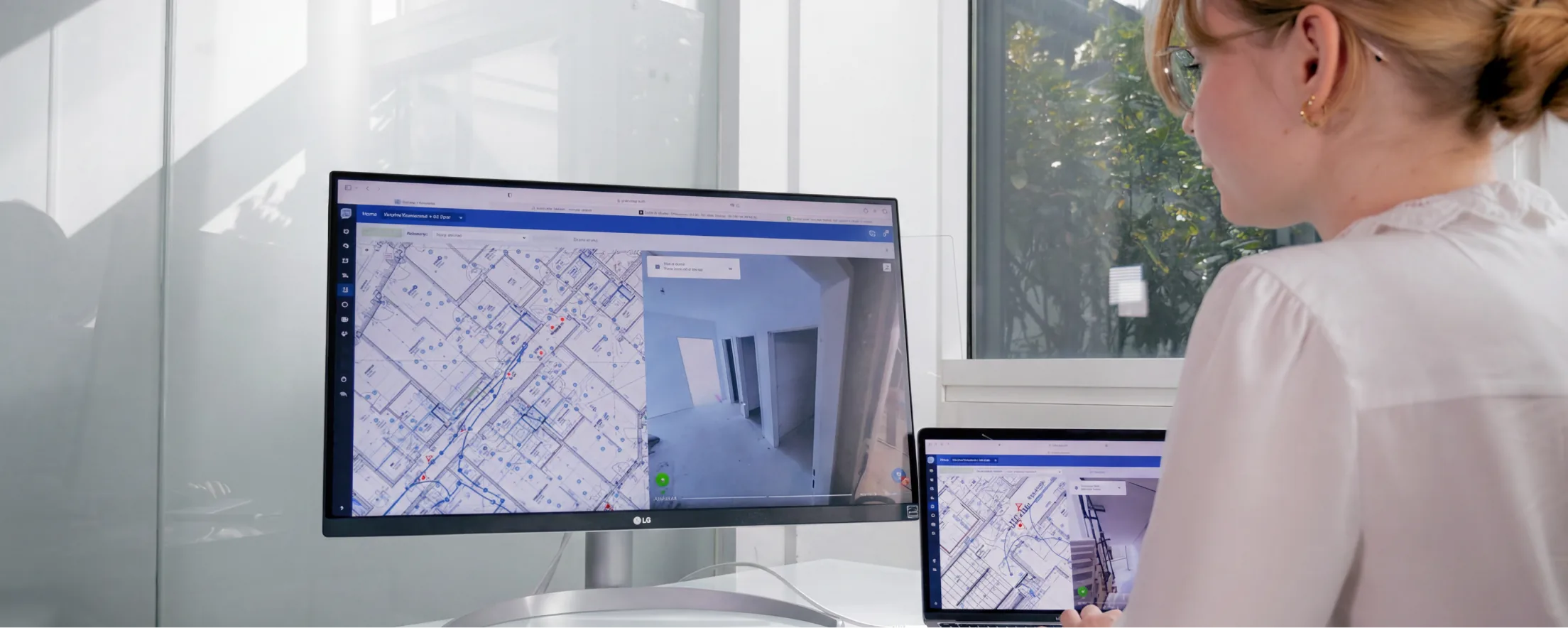 Remote site access — reviewing SiteView captures from the office